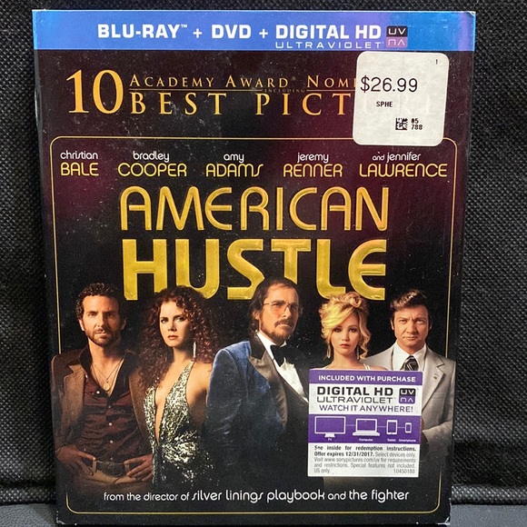 Blue Ray/ DVD- American Hustle- R -used - Picture 1 of 5